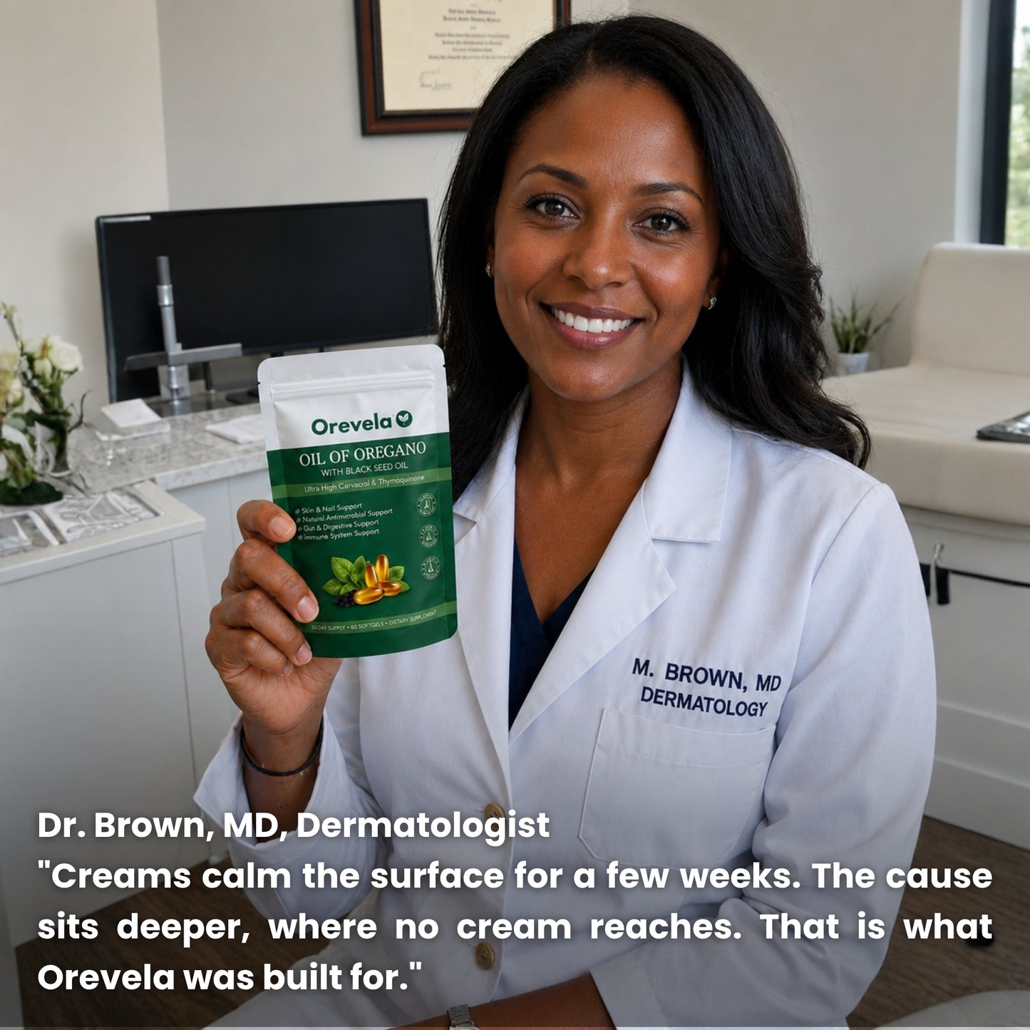 Orevela® Wild Oregano & Black Seed Oil - Calms Eczema From The Inside, Not The Surface