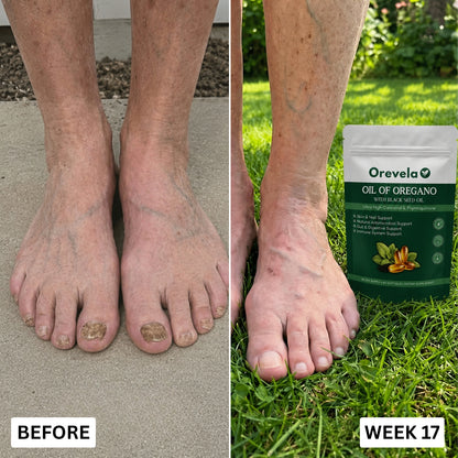 Orevela® Wild Oregano & Black Seed Oil - Calms Eczema From The Inside, Not The Surface